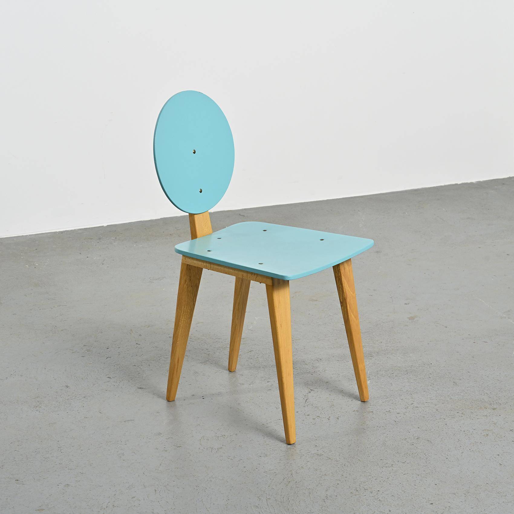 Ensemble bureau et chaise par André Sornay, Sornay Meubles Lyon 1955