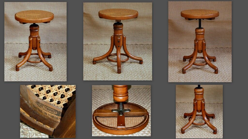 Piano stool Thonet 1925