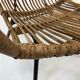 Fauteuil en rotin par Rohe Noordwolde, 1960