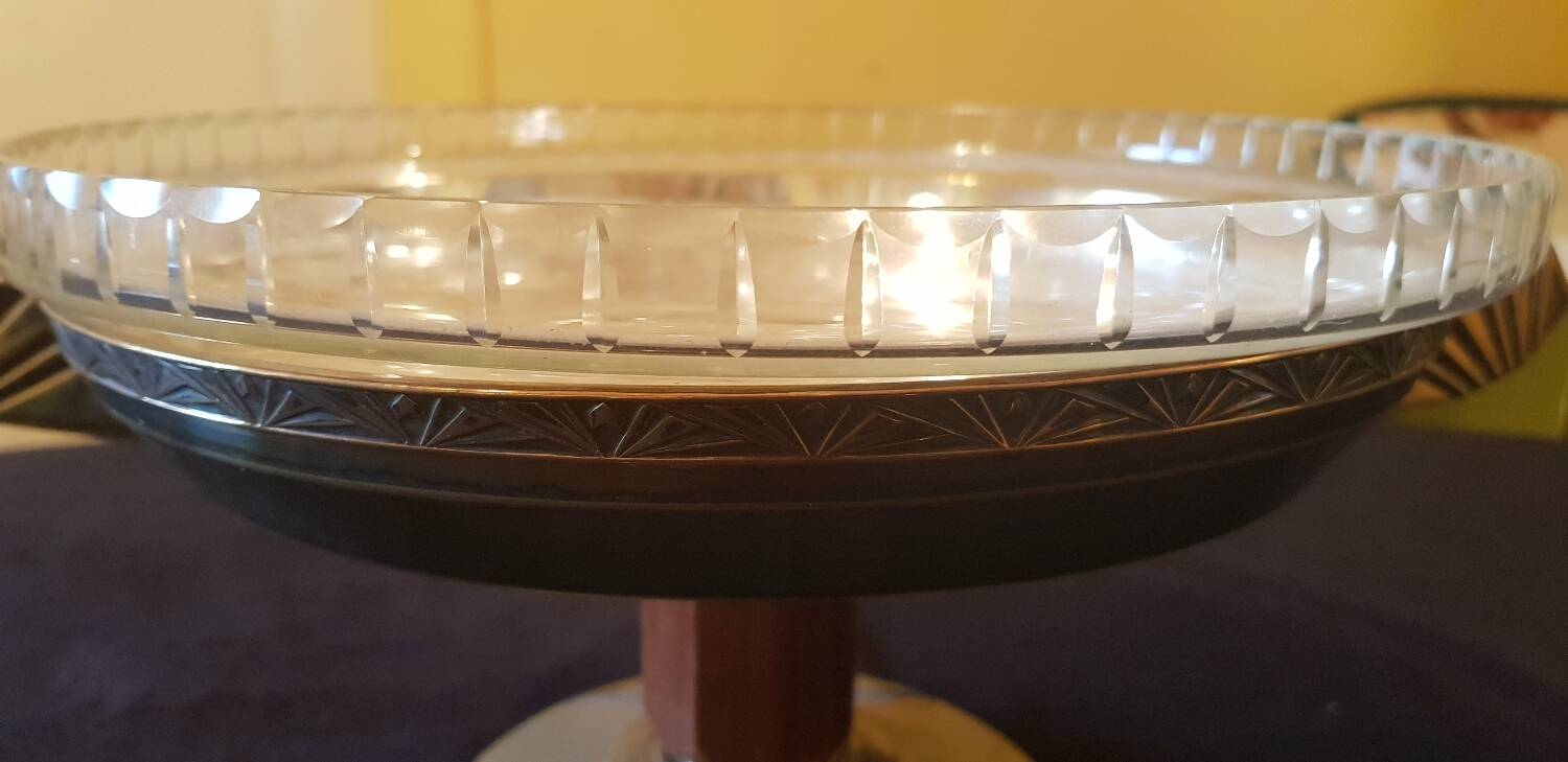 Art deco pedestal cup 1930.