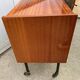 Vintage 50s TV bar cabinet with 2 sliding doors
