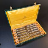 Title: Vintage 12-piece cutlery set – Milon Châteauroux 🇫🇷