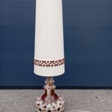 70s ceramic floor lamp