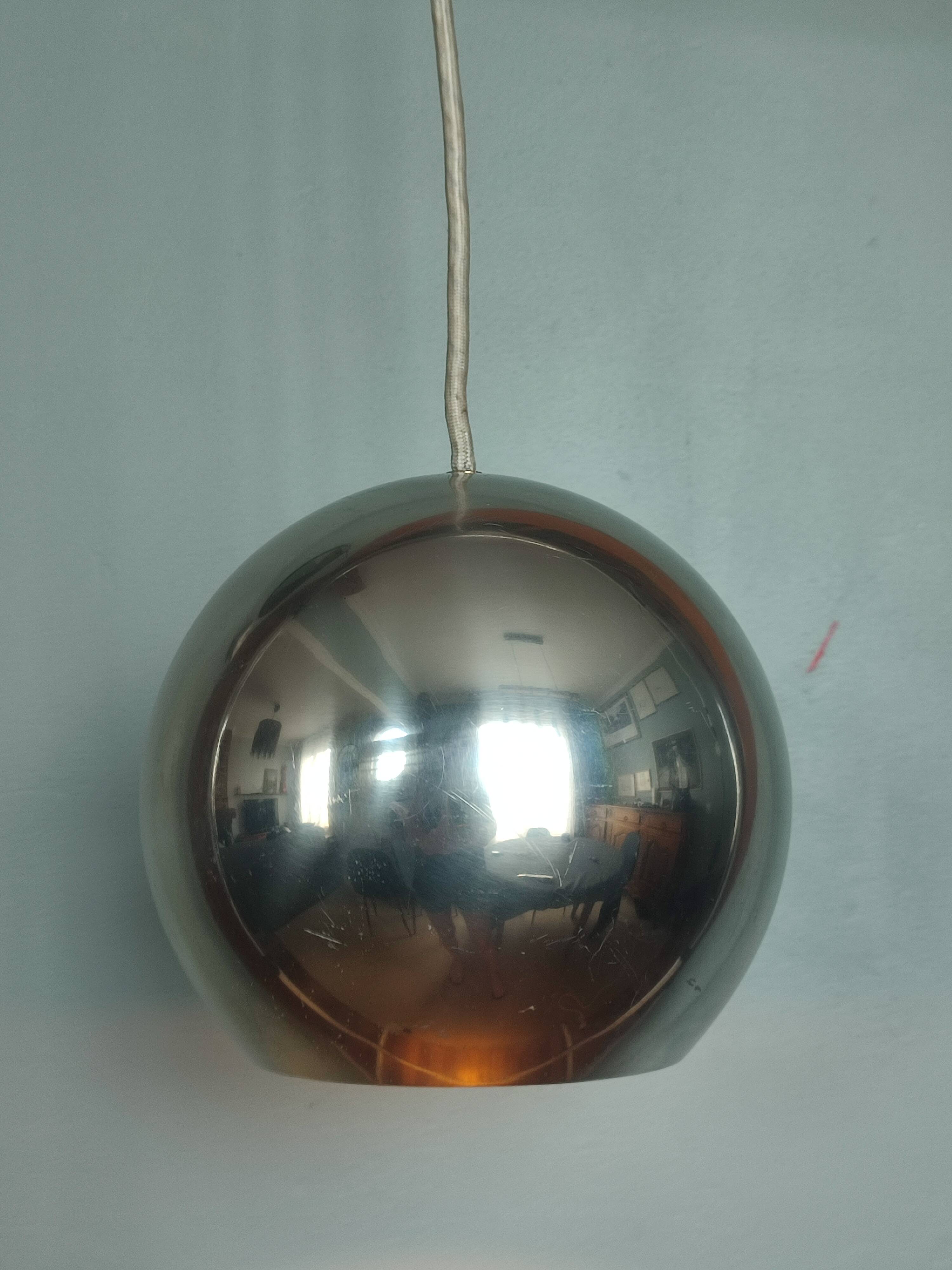 Suspension Topan attribuée à Verner Panton vintage
