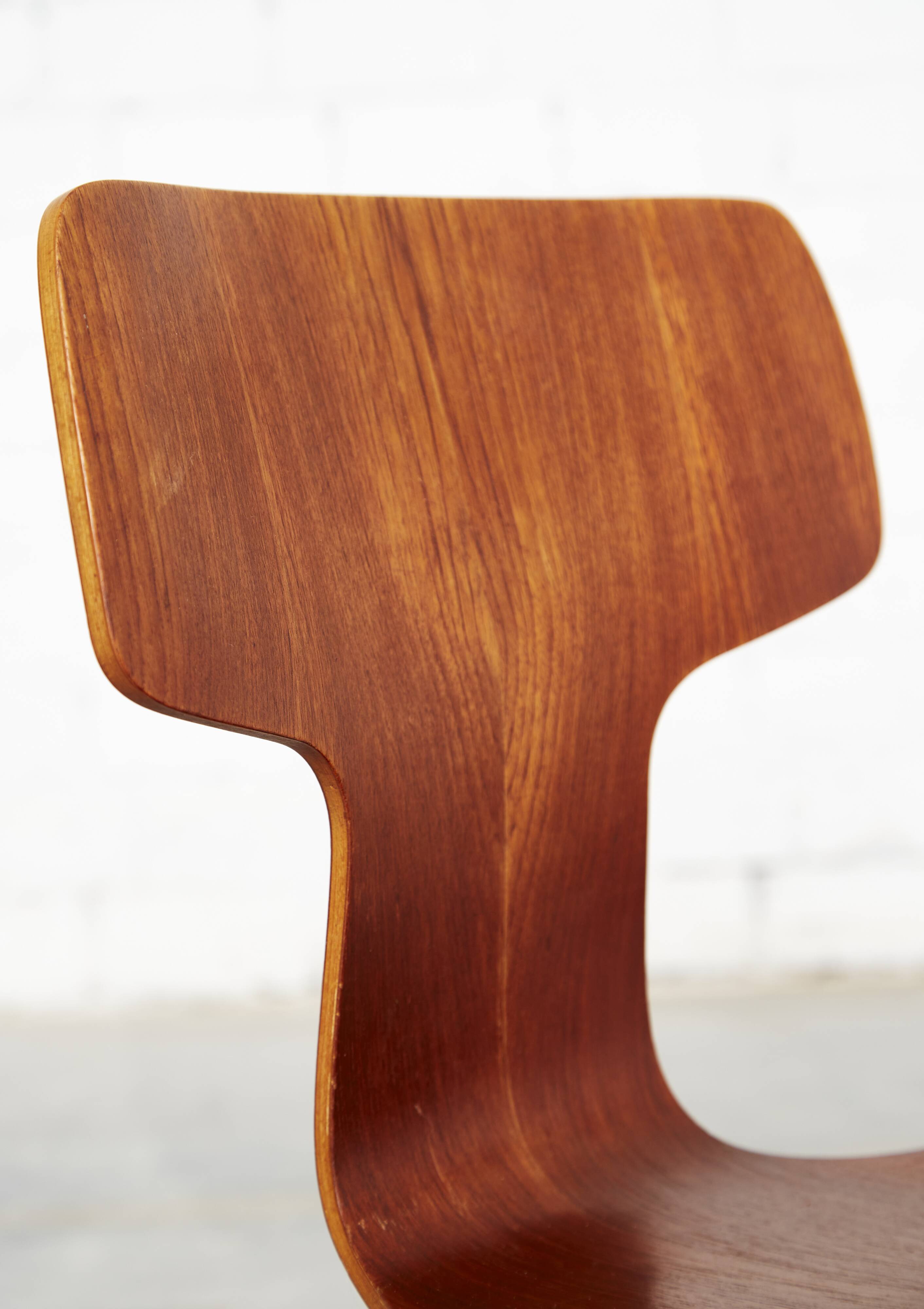 Chaise Hammer 3103 d'Arne Jacobsen pour Fritz Hansen I Ensemble de quatre