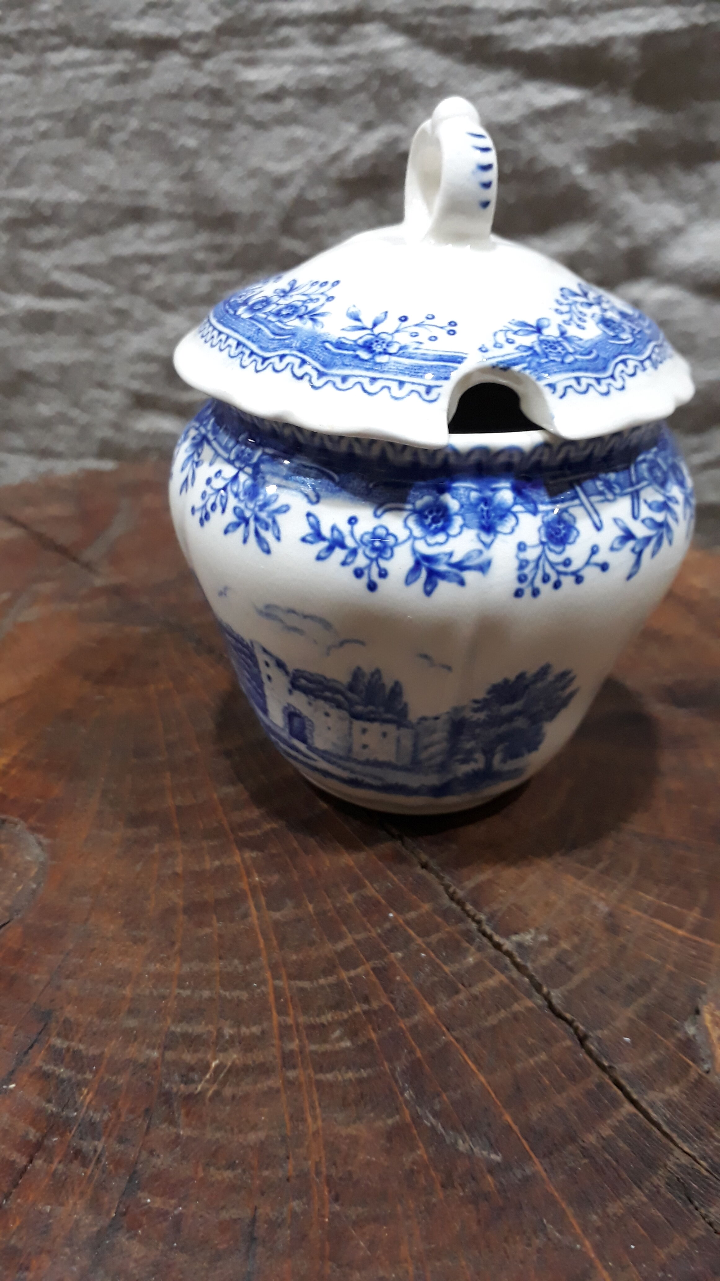 Villeroy and Bock Burgenland porcelain mustard pot