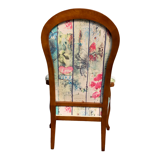 Fauteuil Voltaire en noyer