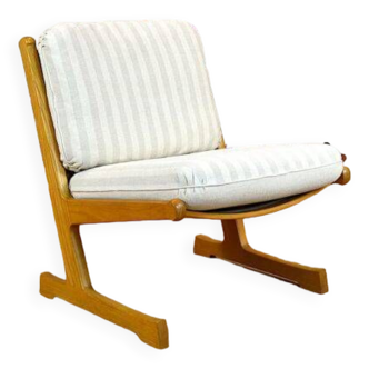 Chauffeuse Scandinave Adrian Heath pour France & Son Vintage 1960