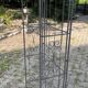Folding iron shelf