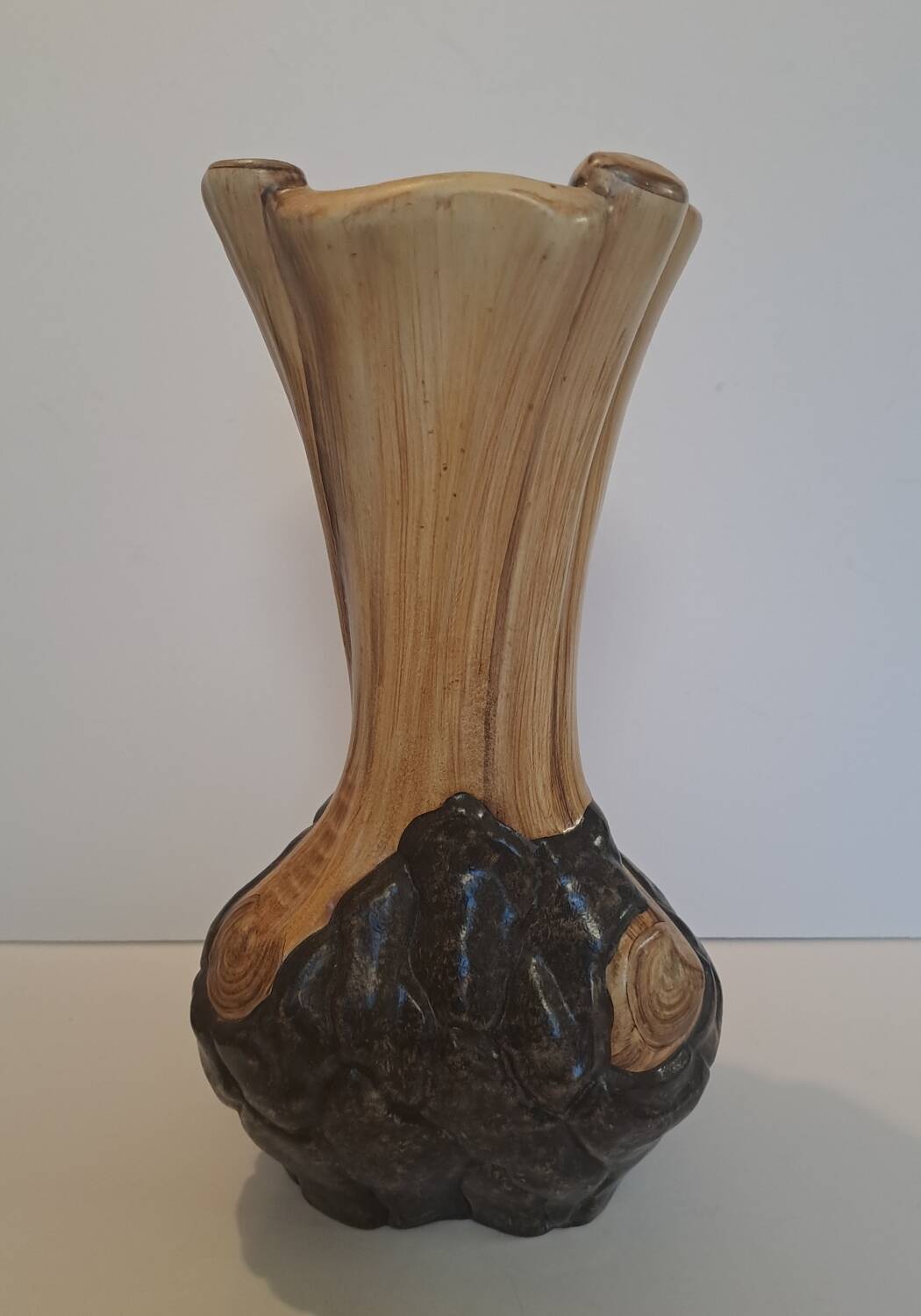 Cérart Monaco faux wood vase