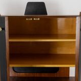 Pair of Italian cabinets in teak veneer. 1960s.