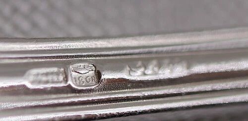 Sfam model Filet, 12 long cake forks, 16 cm, in silver-plated metal.