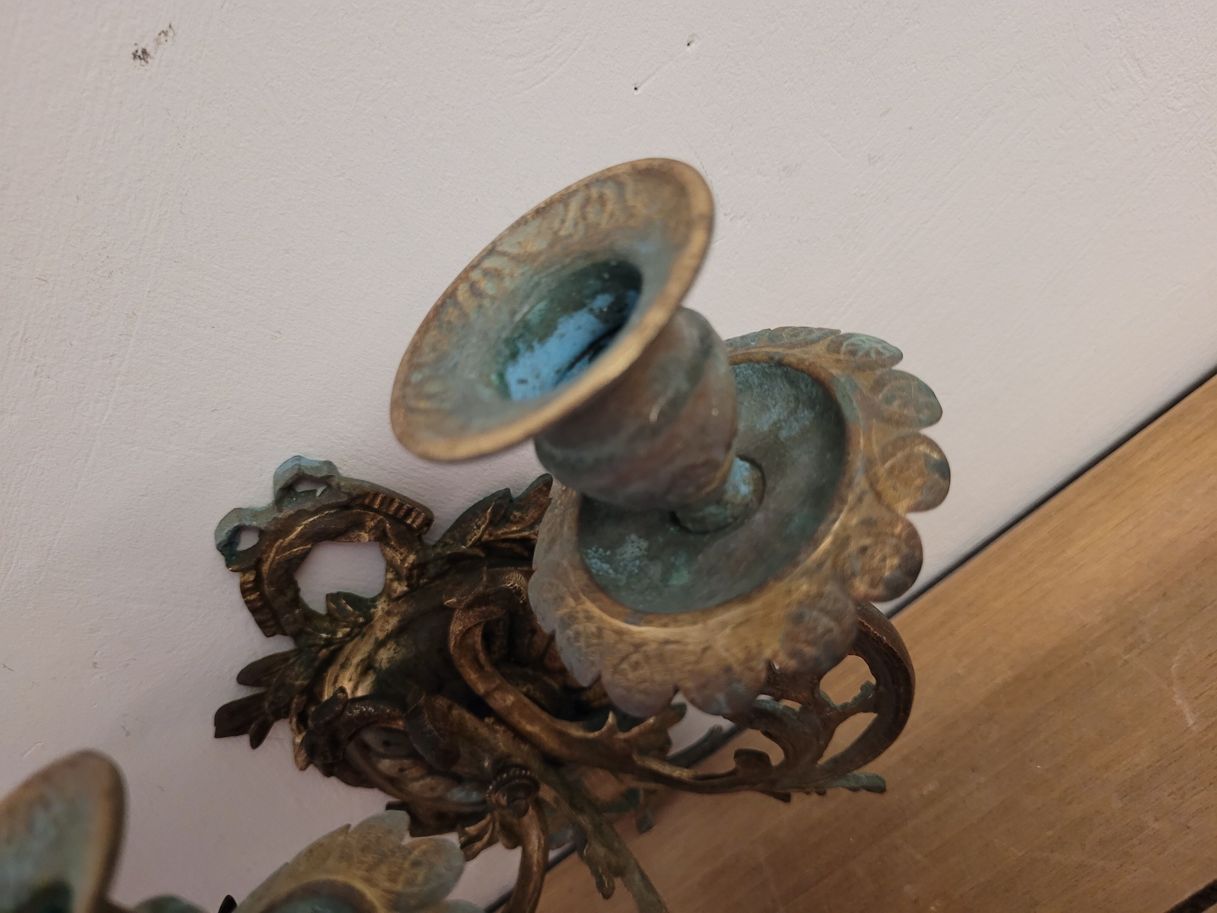 Napoleon III wall candle holder