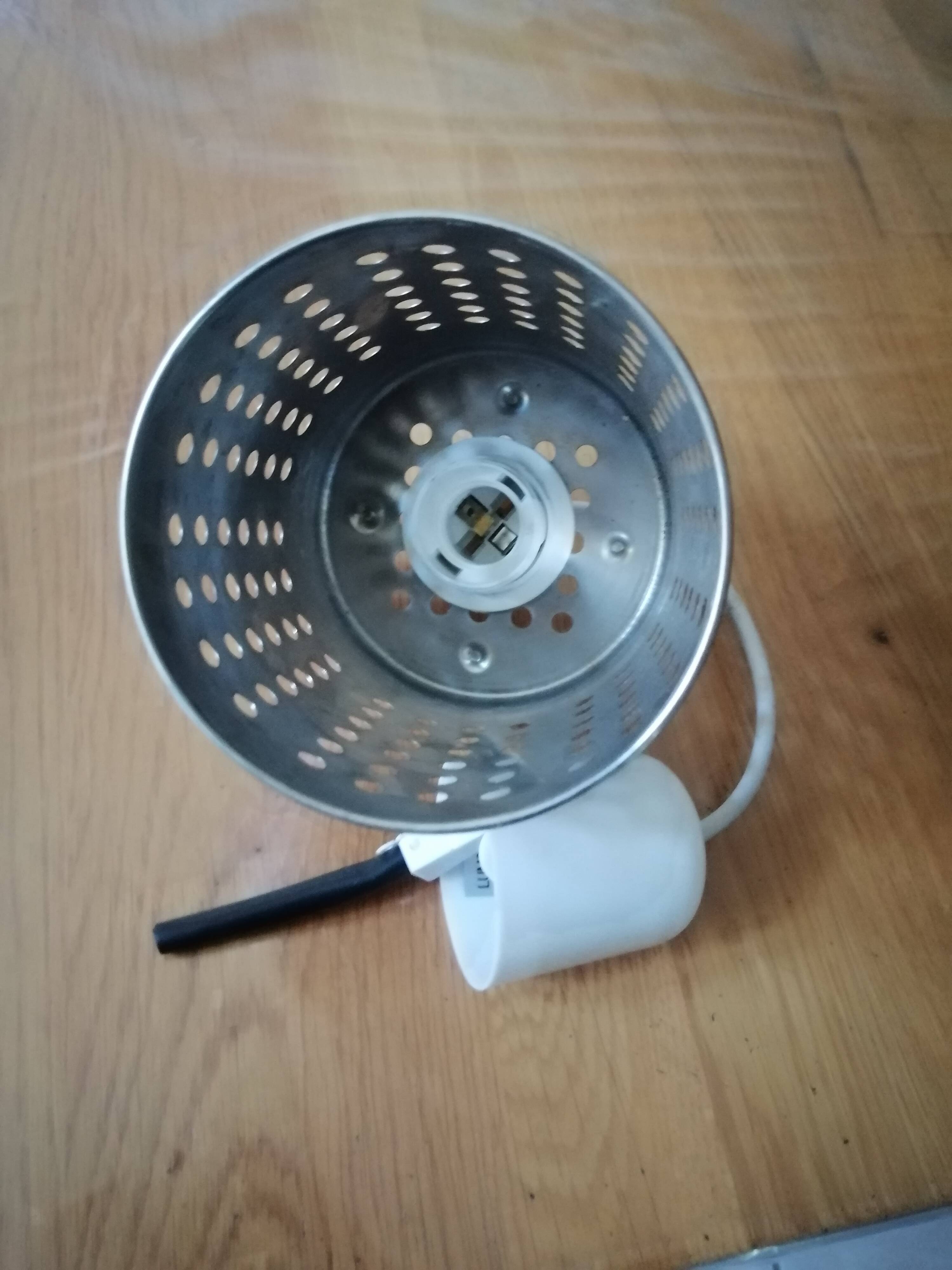 Vintage stainless steel pendant