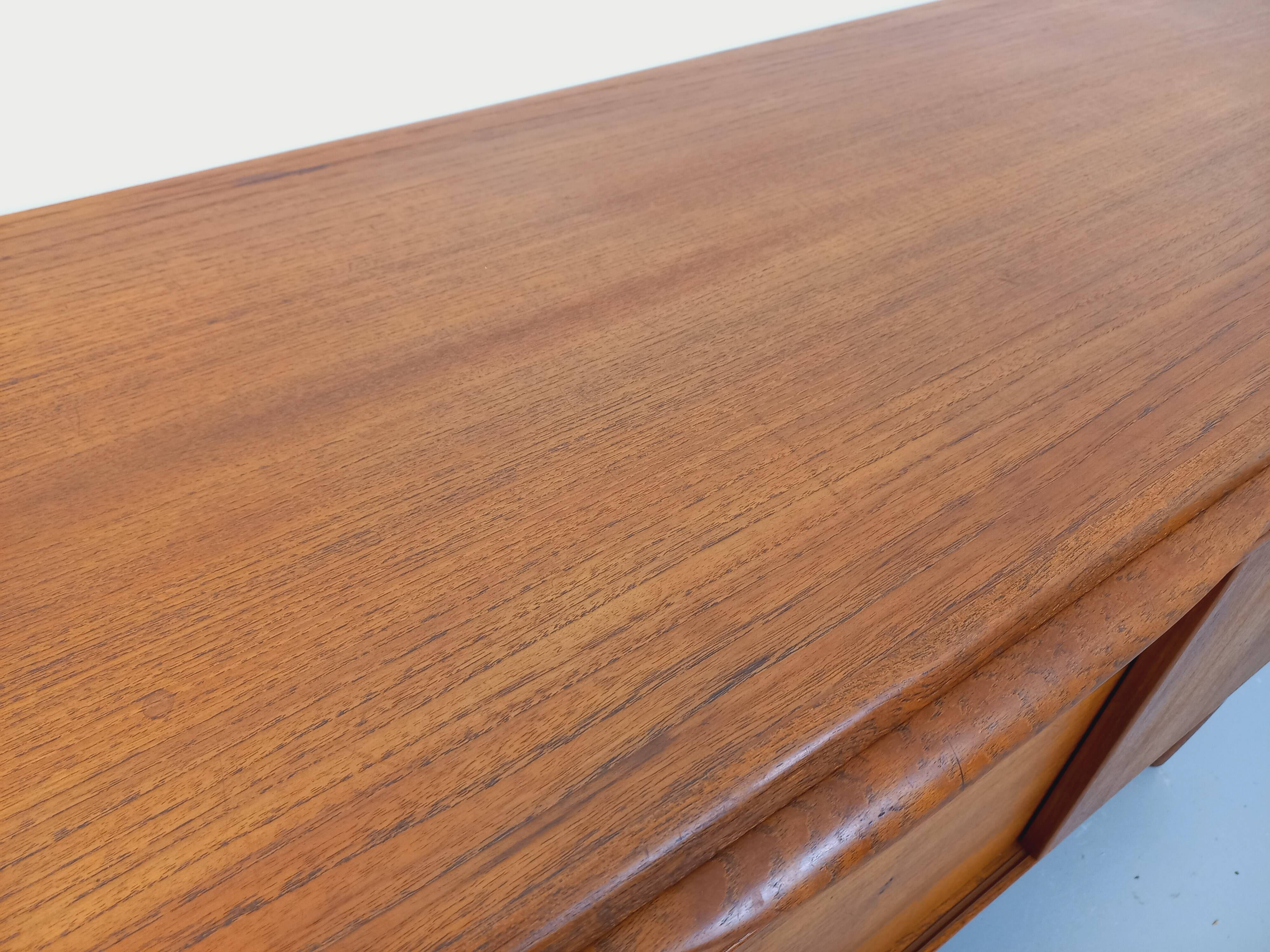 Vintage Scandinavian teak sideboard from the 60s, Johannes Andersen for Samcom