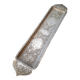 Vide poche ou repose stylo en argent Qadjar