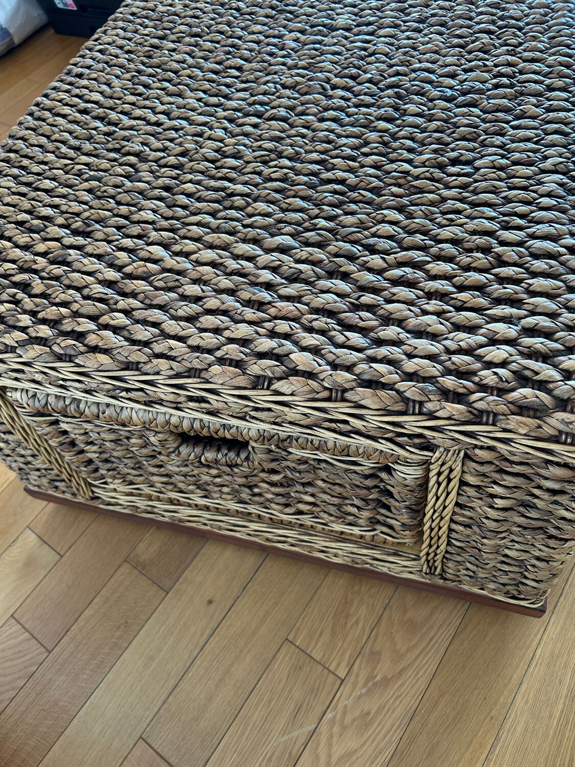 Rattan chest
