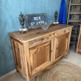 Low walnut sideboard