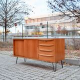 German Mid-Century Walnut Sideboard from A.M.T.