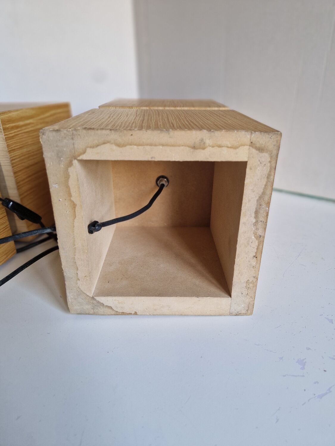 Set of 2 designer lamps from the 80s and 90s