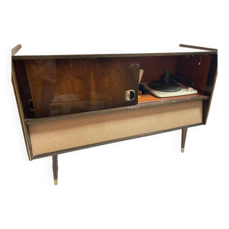 Vintage Telefunken sideboard - TW 504 stereo radio cabinet