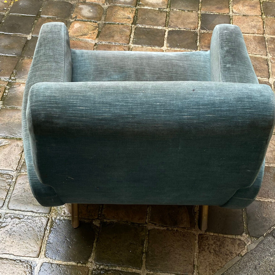 Pair of lady armchairs by Marco Zanuso for Arflex