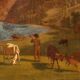 Peinture ancienne signée E. Rudolf Biedermann XIXe siècle