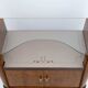 Pair of Art Deco Italian Briar Walnut Bedside Tables, 1930s