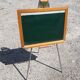 Old schoolboy painting, vintage 60s