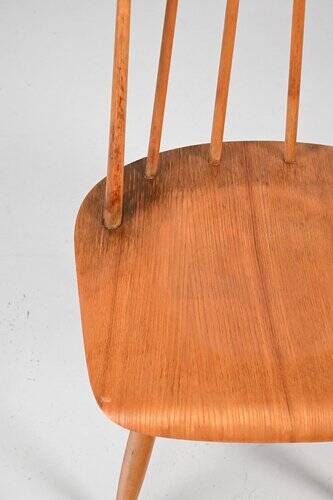 Chaises de salle à manger Mid-Century Modern par Ilmari Tapiovaara, ensemble de 6
