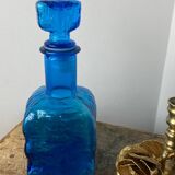 Blue Empoli Glass Carafe
