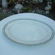 Oval dish 27 x 37 cm faience b.f.k model laurier