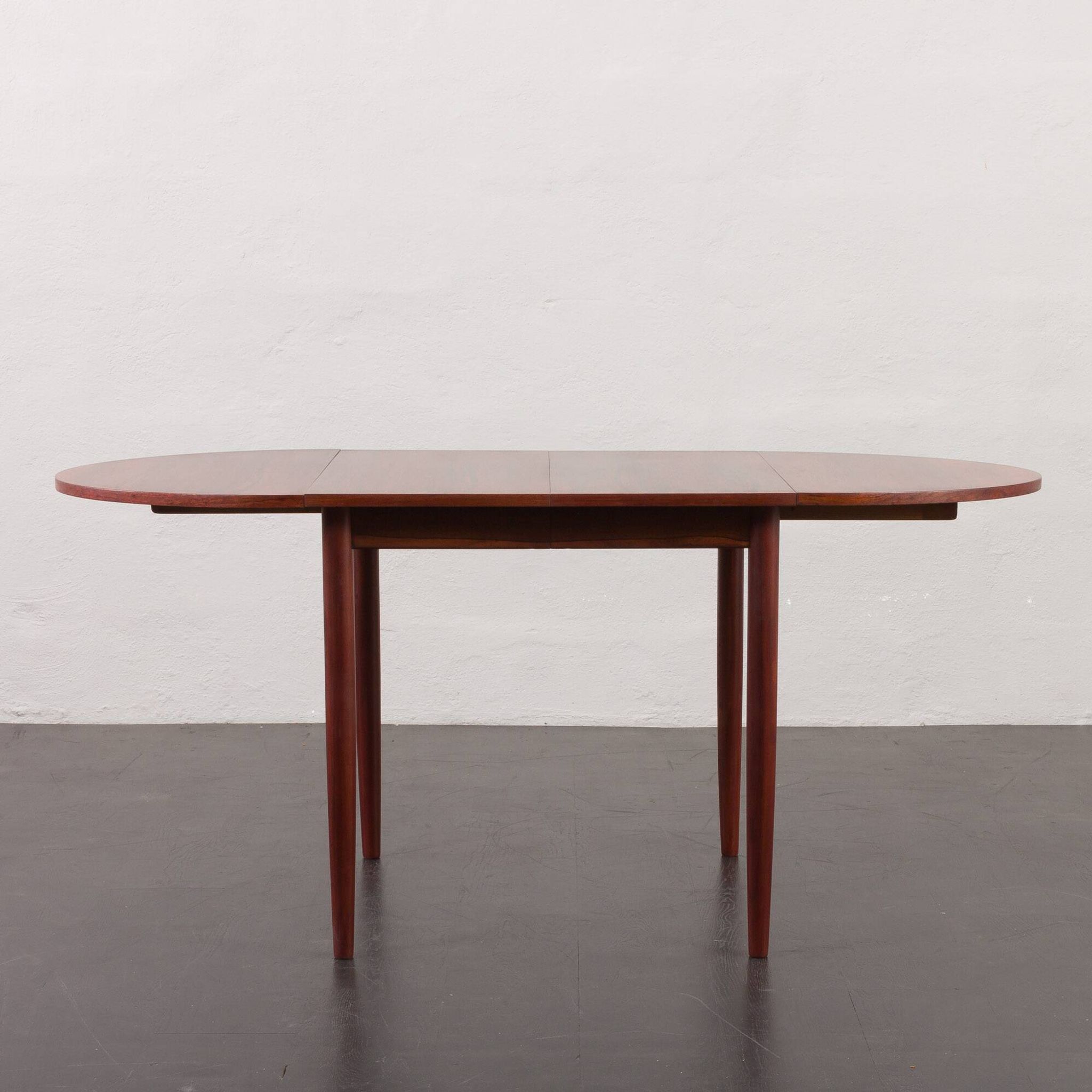 Table à manger à abattants en palissandre de style Arne Vodder, Danemark, années 1960