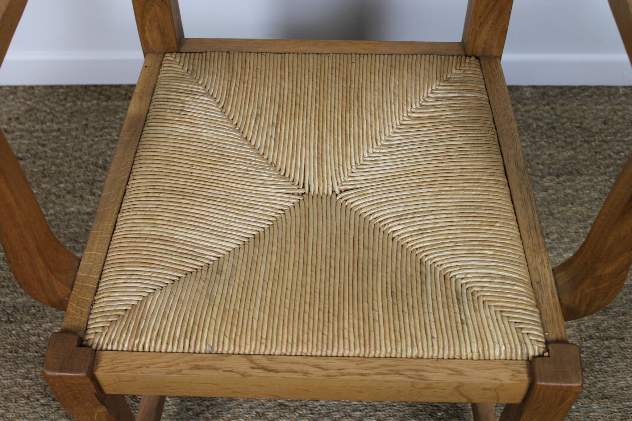 Pair of ardèchois armchairs