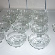 Coupelles en verre 2 lots de 6