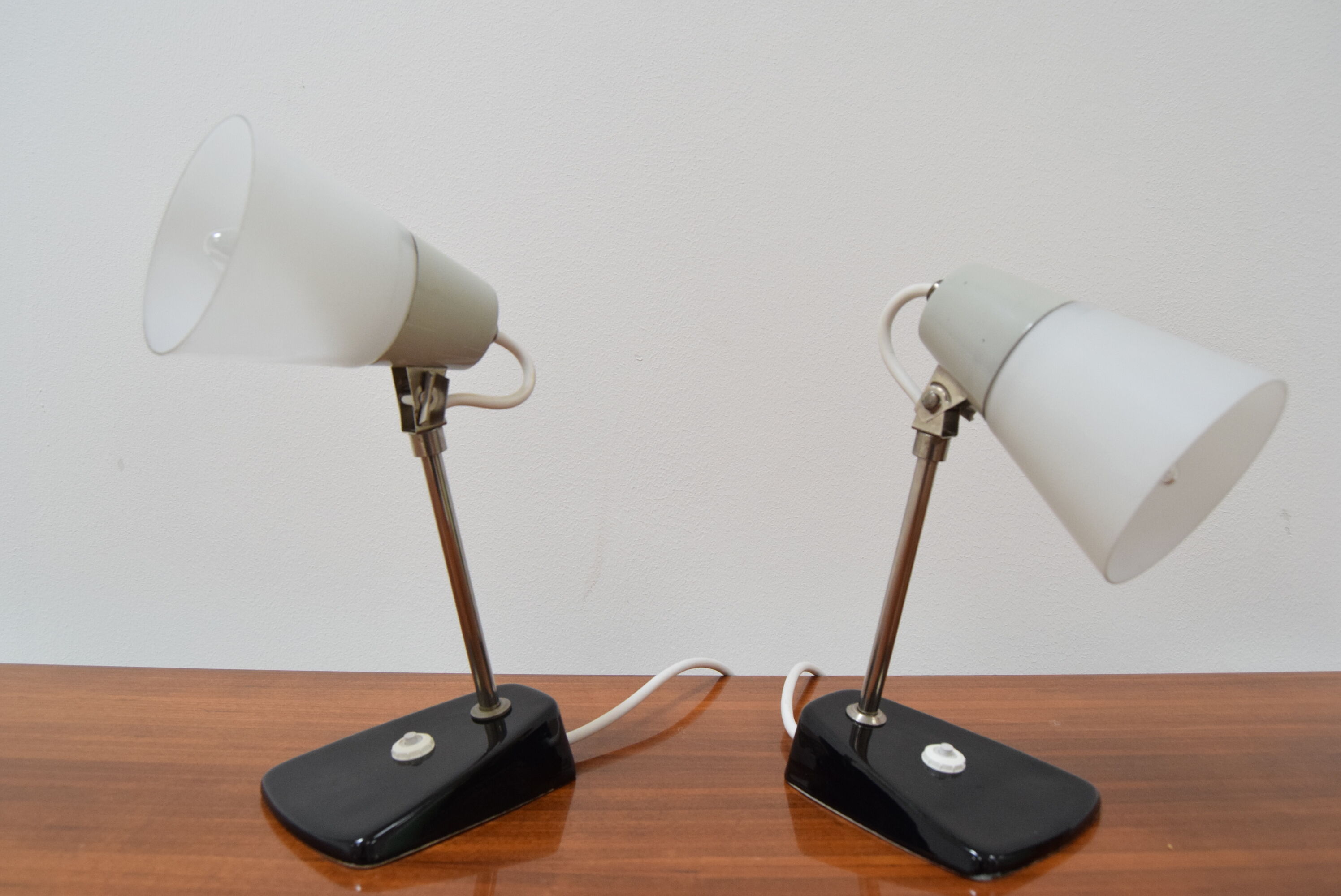 Pair of Mid-century Table Lamps, 1970’s.