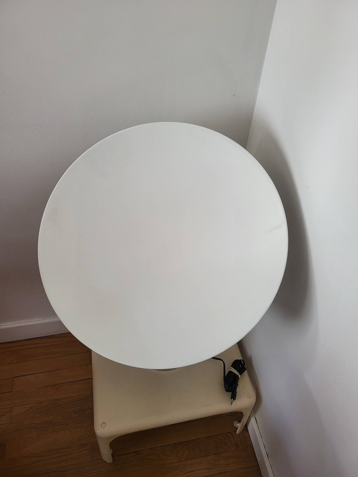 Lampe Taccia par Achille et Pier Castiglioni par Flos grand modèle en verre et Aluminium Italie 1962