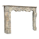 Regency fireplace in grey Ardennes marble, 18th century