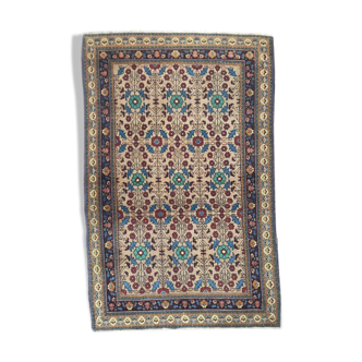 Joli tapis ancien persan Sarogh fait main