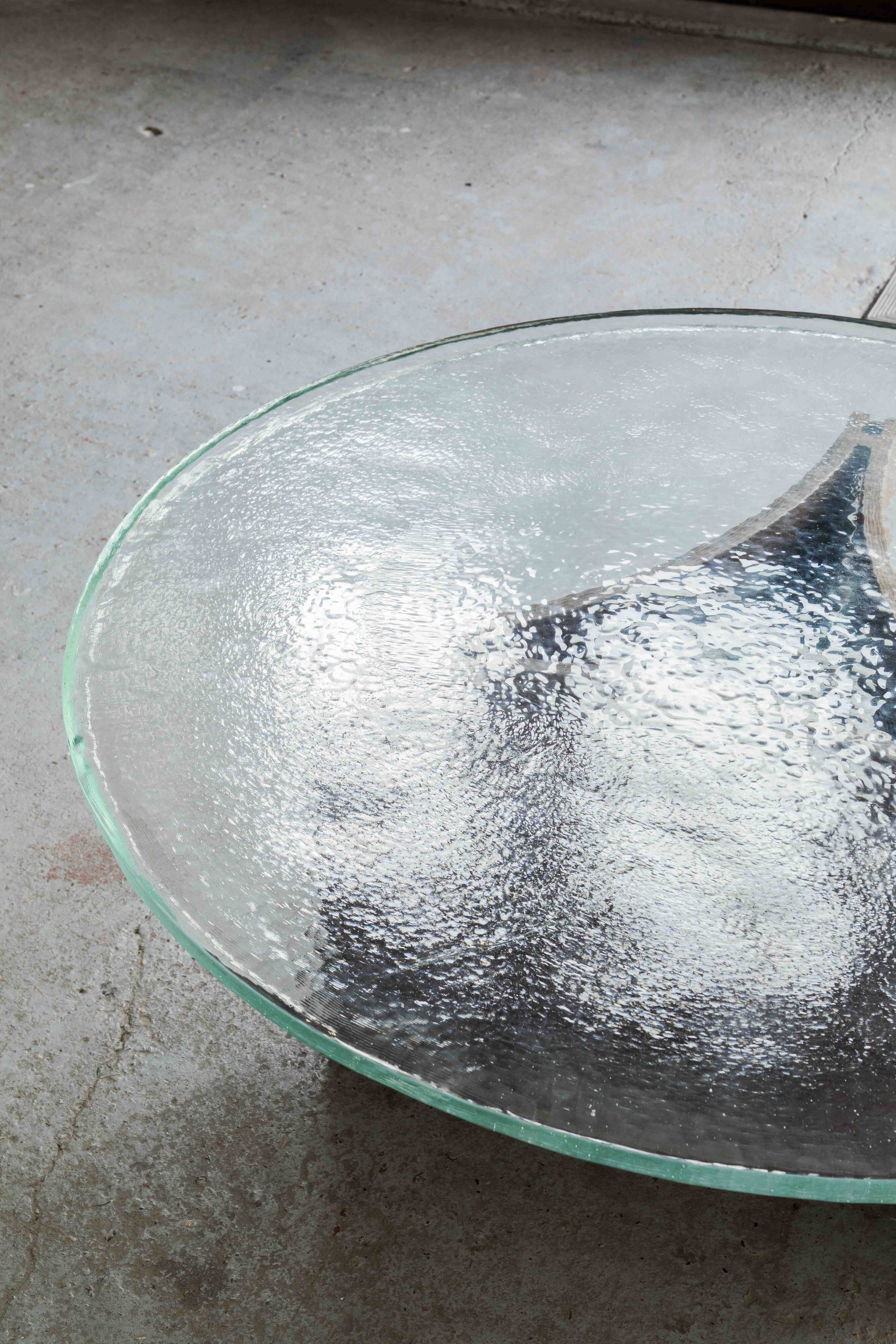Brutalist coffee table, Germany, 1970's