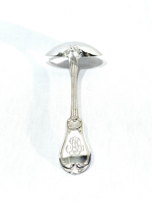 Martial gauthier - louche a creme en argent
