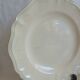 Set of 4 Digoin Sarreguemines Soup Plates – Ivory French Ironstone