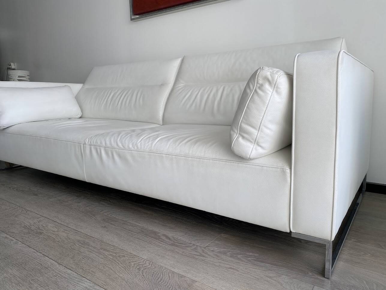 White leather sofa - Ligne Roset