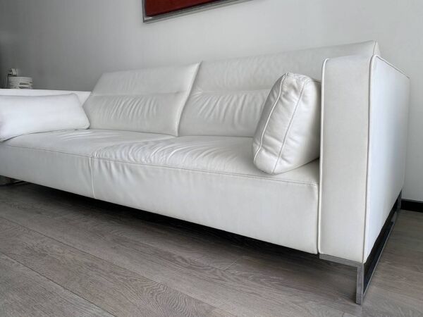 Canapé Cuir blanc - Ligne Roset