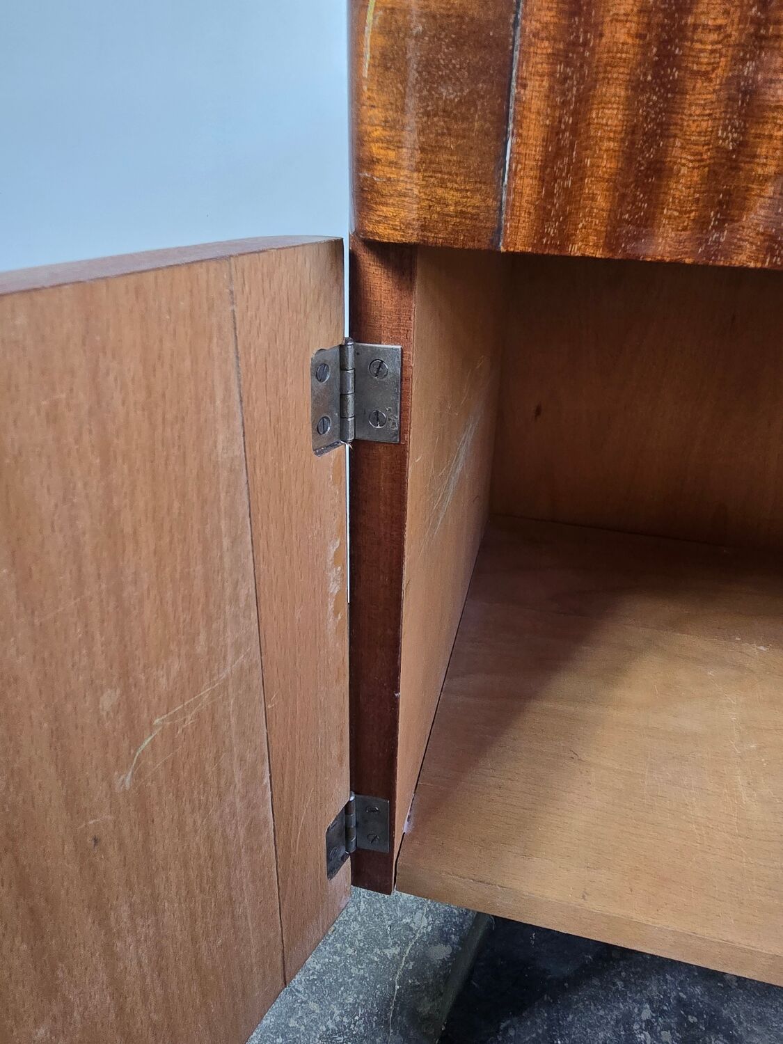 70s Mid Century Nightstand 1 of 2