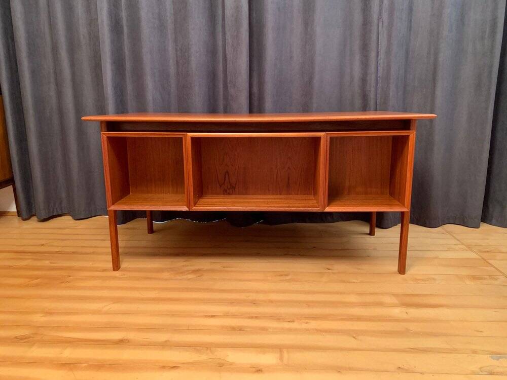 Double-sided desk attributed to Arne Vodder from Brouer Møbelfabrik, Denmark, 1960s
