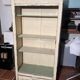 Bibliothèque en bois vintage