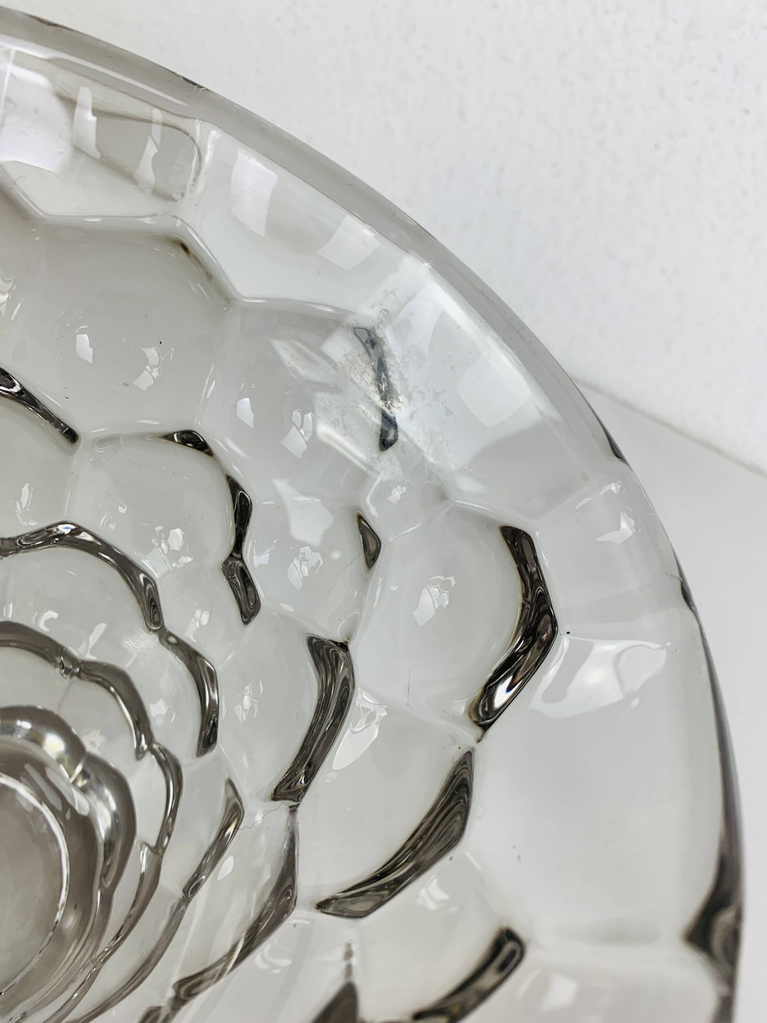 Pierre D'Avesn art deco vase, Honeycomb model