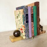 Marble bookend, horse décor