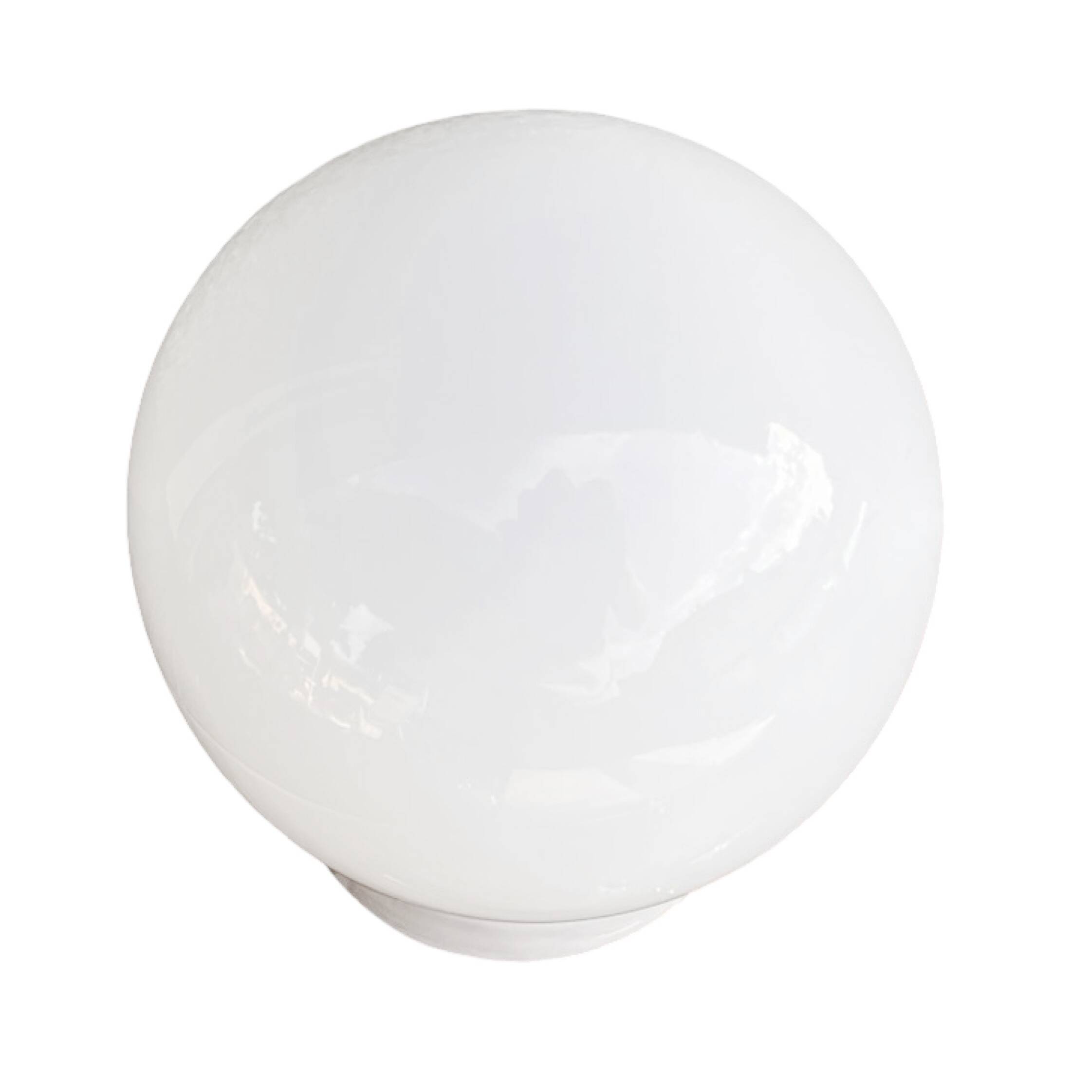 Industrial wall lamp, white, glass, FOTON, Poland, 1960s.